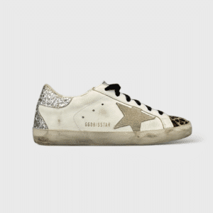 0000000941 Golden Goose Super Star Blanc/Paillette/Léopard 35