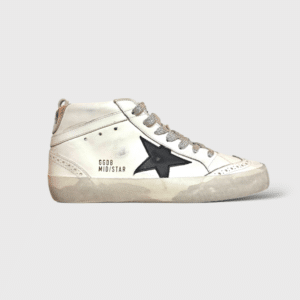 0000000823 Golden Goose Mid Star Blanc/ Noir 36